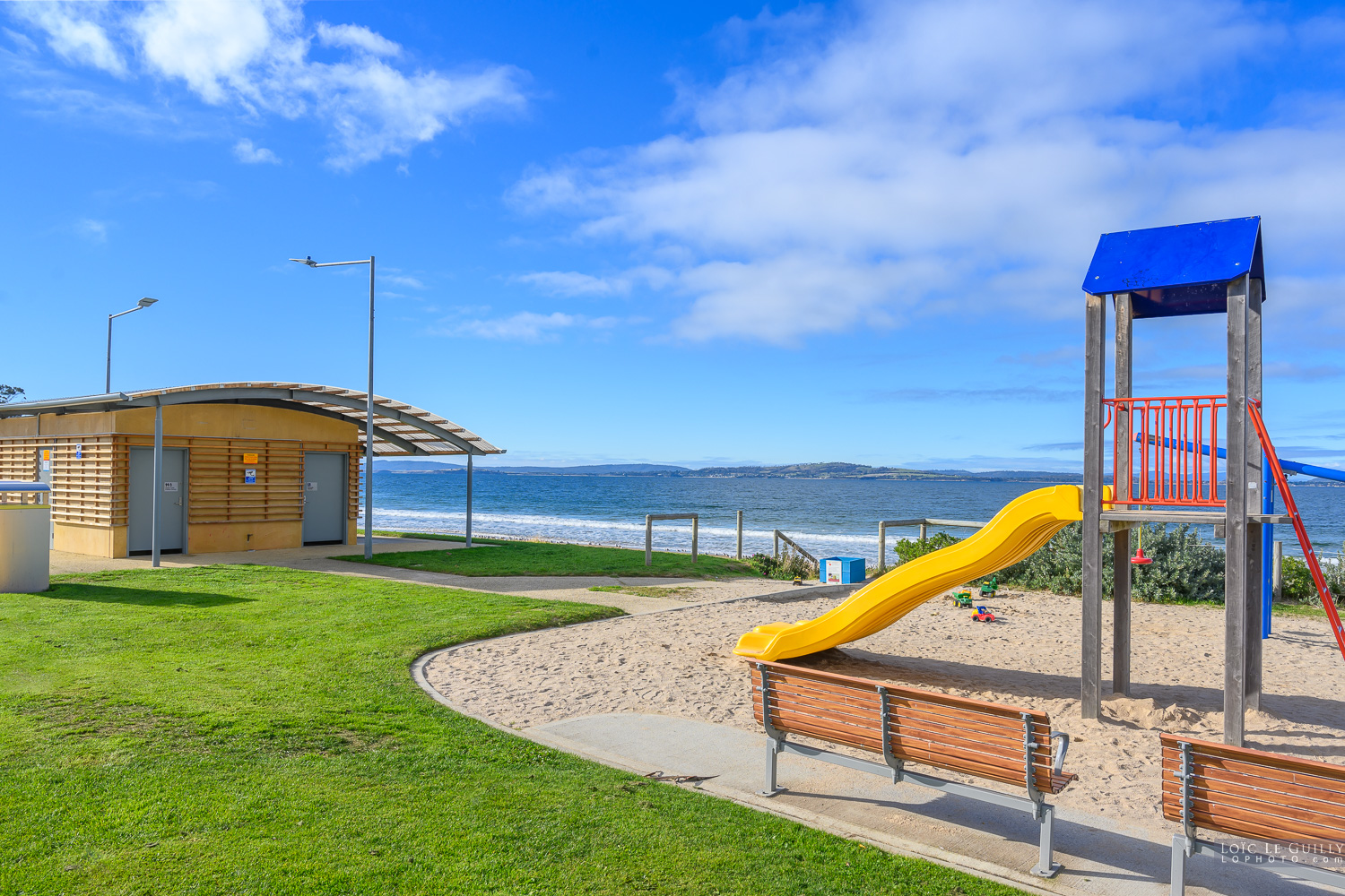 photograph of Blackmans Bay beach